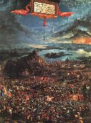 Albrecht Altdorfer The Battle of Alexander oil painting artist